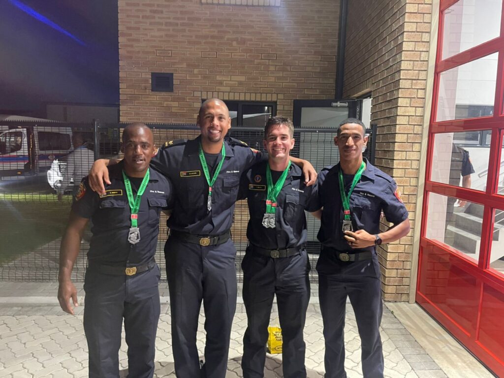 Aneeb Moses, Grant Jacobs, Timothy Malan and Clint Fredericks